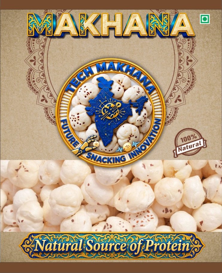 100 gram Makhana – Premium Quality Light & Crispy Nuts | E-Health Food quantity