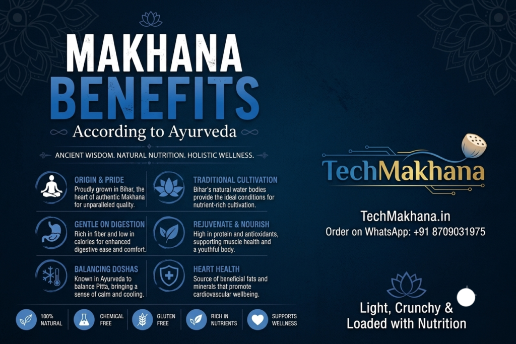 500 gram Makhana – Balanced & Wholesome Super Snack