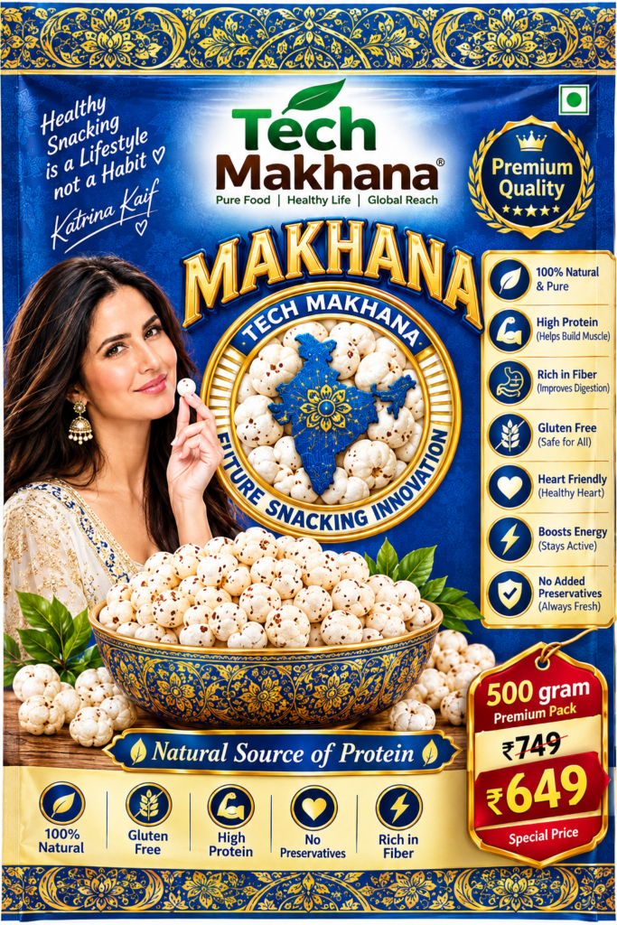 500 gram Makhana – Balanced & Wholesome Super Snack